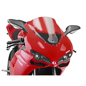 Racingscheibe passend für Ducati 848 / 1098 / 1198 07-13 rot Verkleidungsscheibe Puig 4667R