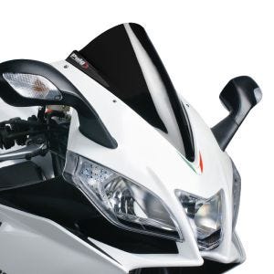 Racingscheibe Z passend für Aprilia RS4 125 11-19 schwarz Verkleidungsscheibe Puig 4945N