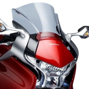 Racingscheibe Z passend für Honda VFR 1200 F 10-16 rauchgrau Verkleidungsscheibe Puig 5251H