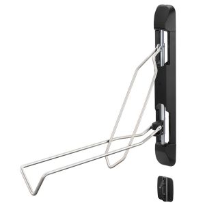 Support mural pivotant pour vélo Cranit ME84 lève-vélo compatible avec pneu de 54-70mm noir DPL3