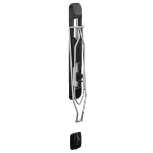 Support mural compatible avec vélo pivotant Cranit lève-vélo compatible avec largeur de pneu 54-70mm ME84 noir DPLI1