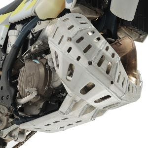 Motorschutz passend für Gas Gas EC 250/300 21-23 Aluminium Auspuff Krümmerschutz