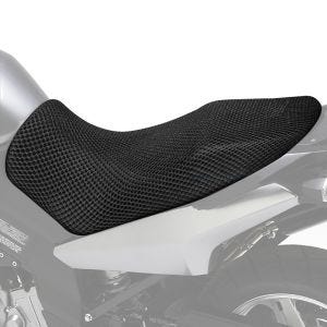 Sitzbezug / Sitzbankbezug passend für Suzuki V-Strom 650 / XT 17-24 Sitzbank Überzug Abdeckung Tourtecs schwarz
