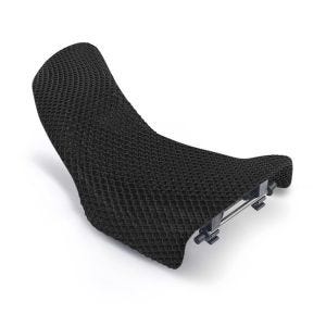 Mesh Sitzbezug passend für Triumph Tiger 900 Rally / Pro 20-24 Sitzbankbezug SC29 Tourtecs atmungsaktiv schwarz