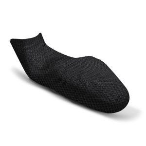 Mesh Sitzbezug passend für Triumph Tiger  Sport 660 22-24 Sitzbankbezug SC30 Tourtecs atmungsaktiv schwarz