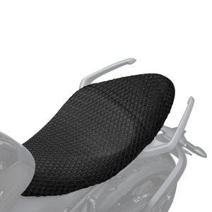 Housse de siège compatible avec Triumph Trident 660 21-24 Housse de selle Tourtecs SC31 respirante noir