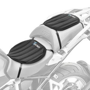 Set SG4 Gel Sitzkissen Größe M und S Sitzauflage Neopren für Kawasaki Vulcan S / Café Tourtecs_1