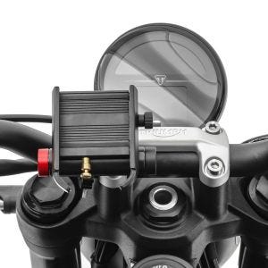 Handyhalterung mit Powerbank Tourtecs SH2 Motorrad Smartphonehalter DPLB1