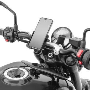 Handyhalterung mit Powerbank Tourtecs SH2 Motorrad Smartphonehalter DPLB4