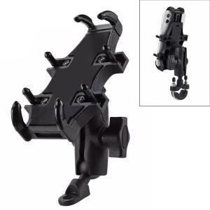 Support compatible avec Smartphone de moto compatible avec guidon Tourtecs PH3 Support compatible avec téléphone portable en aluminium