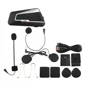 Tourtecs Intercom Motorrad IK2 Bluetooth Kommunikationssystem mit Headset IP67 wireless