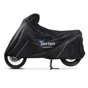 Housse moto compatible avec BMW F 850 GS / Adventure  Bache moto Tourtecs XL noir