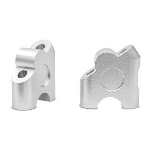 Lenkererhöhung LV1 für BMW G 310 GS / R Tourtecs 30mm Aluminium silber_1