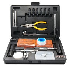 Boîte à outils / Kit réparation pneu moto Tourtecs RD2 93 pièces