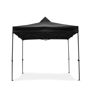 Rennzelt 3x3m faltbar Tourtecs Faltpavillon für die Rennstrecke schwarz