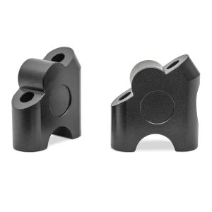 Lenkererhöhung Tourtecs 30mm Aluminium für Lenker mit Ø 22mm 7/8" schwarz_1