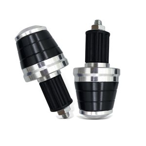 Lenkerenden für Kawasaki Ninja 650 / 400 / 300 Tourtecs LE2 Lenker silber_1