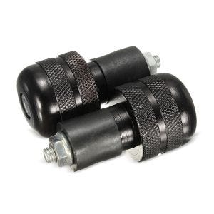 Lenkerenden / Motorrad Lenkergewichte Tourtecs LE6 passend für universal Lenker schwarz