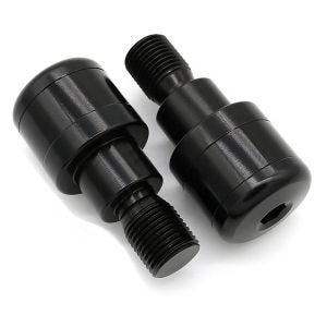 Lenkerenden /  Lenkergewichte passend für Yamaha MT-07 13-24 Tourtecs BL2 schwarz