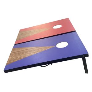 Outdoor Cornhole Spiel Divit CS2  Cornhole Bretter aus Holz rot/blau DPL1 NEW