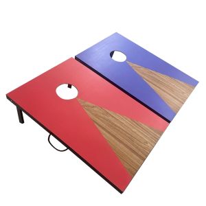 Outdoor Cornhole Spiel Divit CS2  Cornhole Bretter aus Holz rot/blau DPL2 NEW