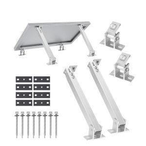 Support de module solaire réglable jusqu'à 60 degrés SH1 Support panneau solaire mural pour toit plat Divit