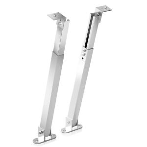Support de module solaire réglable jusqu'à 60 degrés SH1 Support panneau solaire mural pour toit plat Divit DPLI4