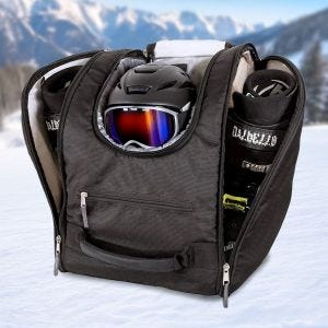 Skihelm / Skischuh Tasche SR1 Cranit Helmtasche Reiserucksack schwarz DPLI2