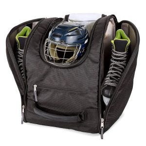 Eishockeyhelm / Schlittschuhtasche SR1 Cranit Eishockey-Rucksack schwarz