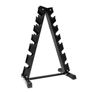 Kurzhantel Rack KR1 Cranit Hantelständer Hantelablage mit 6 Ebenen schwarz