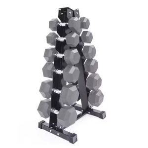 Support d'haltères KR1 Cranit support d'haltères à 6 niveaux noir DPLI1