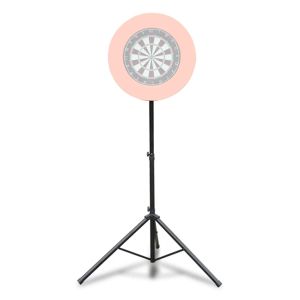 Dartständer höhenverstellbar 140 - 195 cm Cranit Stativ passend für Dartscheibe PL38 schwarz