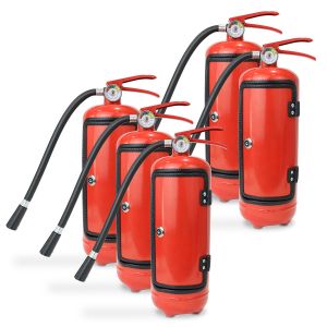 5x Minibar in Feuerlöscher Design MF51 Divit Bar Regal / Aufbewahrung
