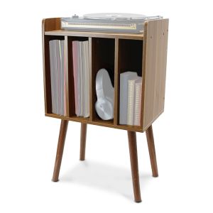 Schrank passend für Vinylplatten VP1 Divit Plattenspieler Schrank Holzoptik
