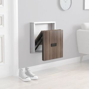 Tabouret pliant mural Divit WK11 tabouret à langer marron DPL2