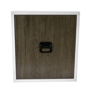 Wand Klapphocker Divit WK11 Schuhwechsel Hocker braun DPL3