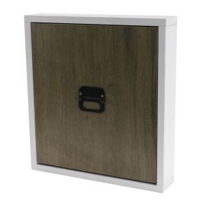 Wand Klapphocker Divit WK11 Schuhwechsel Hocker braun DPL4