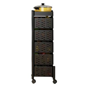 Desserte de cuisine sur roulettes à 5 niveaux organisateur de cuisine Divit KW56 DPL1 NEW