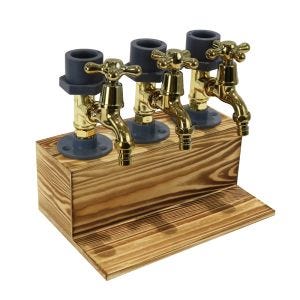 Distributeur de liqueurs Divit LS10 Distributeur de spiritueux compatible avec 3 bouteilles et robinet DPL1 NEW
