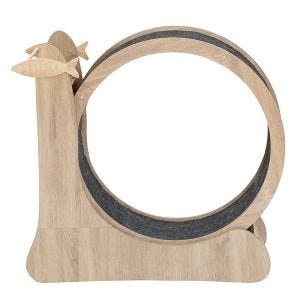 Laufrad passend für Katzen / Kratzfunktion LK3 Divit Katzenübungsrad aus Holz Katzen DPLI1 NEW