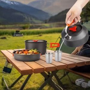 Vaisselle camping Vanit CG5 Vaisselle de camping 19cm x 19cm x 13cm DPL1