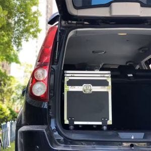 Mobile Campingküche Vanit CK8 Camping Küchenbox mit Rollen Outdoor-Kochtisch DPL3