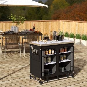Campingküche Vanit CK10 Campingschrank Zeltschrank mit Tragetasche 50cm x 100cm x 85cm DPL3