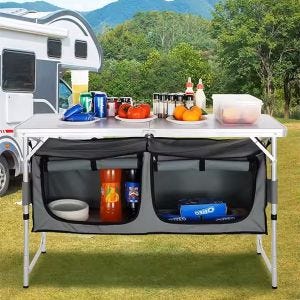 Campingküche Vanit CK12 Campingschrank Zeltschrank klappbar 47cm x 120cm x 70cm DPL1