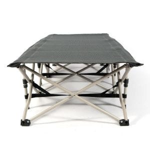 Feldbett Vanit FB26 Sonnenliege klappbar Campingliege schwarz DPLI1
