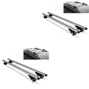 2 x Abschließbarer und verstellbarer Dachgepäckträger Auto Camping Vanit AVD1 Dachträger NEW