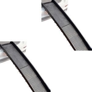 Set 2 x Rampe de voiture pliable compatible avec chien Vanit aide à l'entrée chien ME83 noir NEW