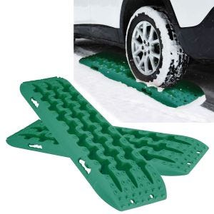 Pistes de Récupération Tapis de Traction universel une paire Vanit BB1 vert DPLI1