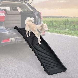 Rampe de voiture pliable compatible avec chien Divit ME83 aide à l'entrée chien noir DPLI2 NEW