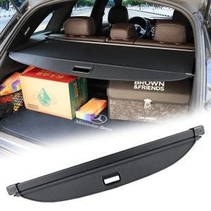 Kofferraumabdeckung passend für Mecedes Benz GL X166 13-15 LA17 Laderaum Abdeckung Abdeckrollo einziehbar DPL1
